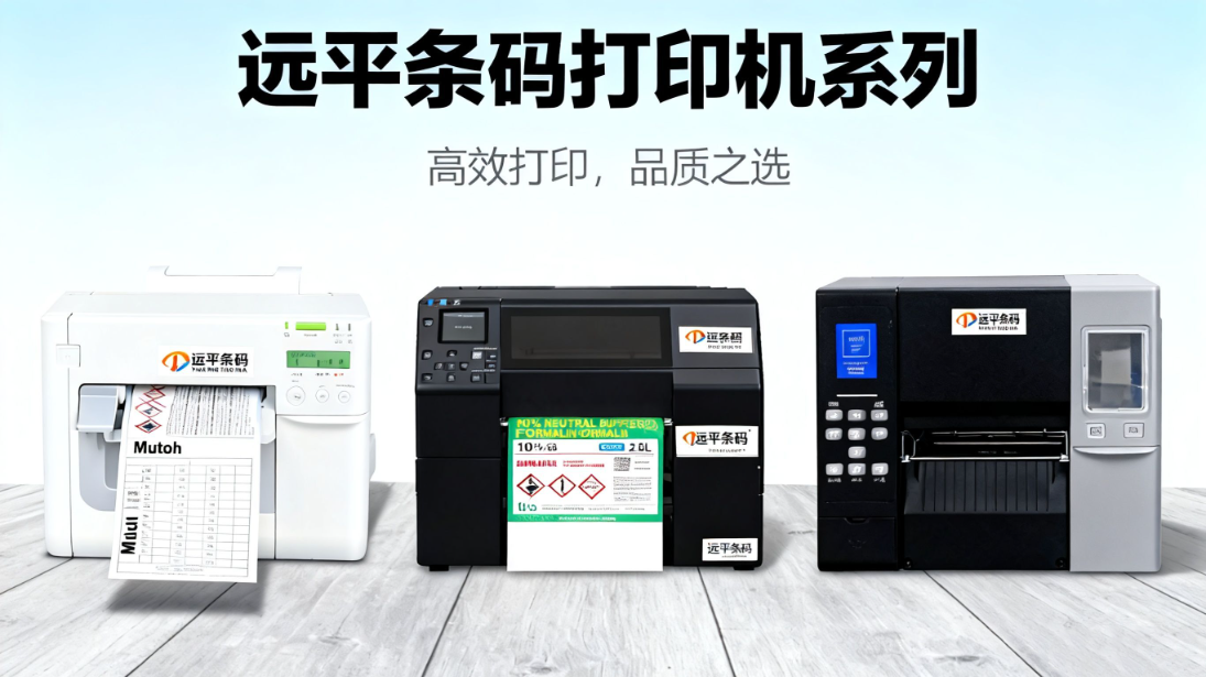 遠平條碼彩色標簽打印機 × 標簽紙源頭工廠